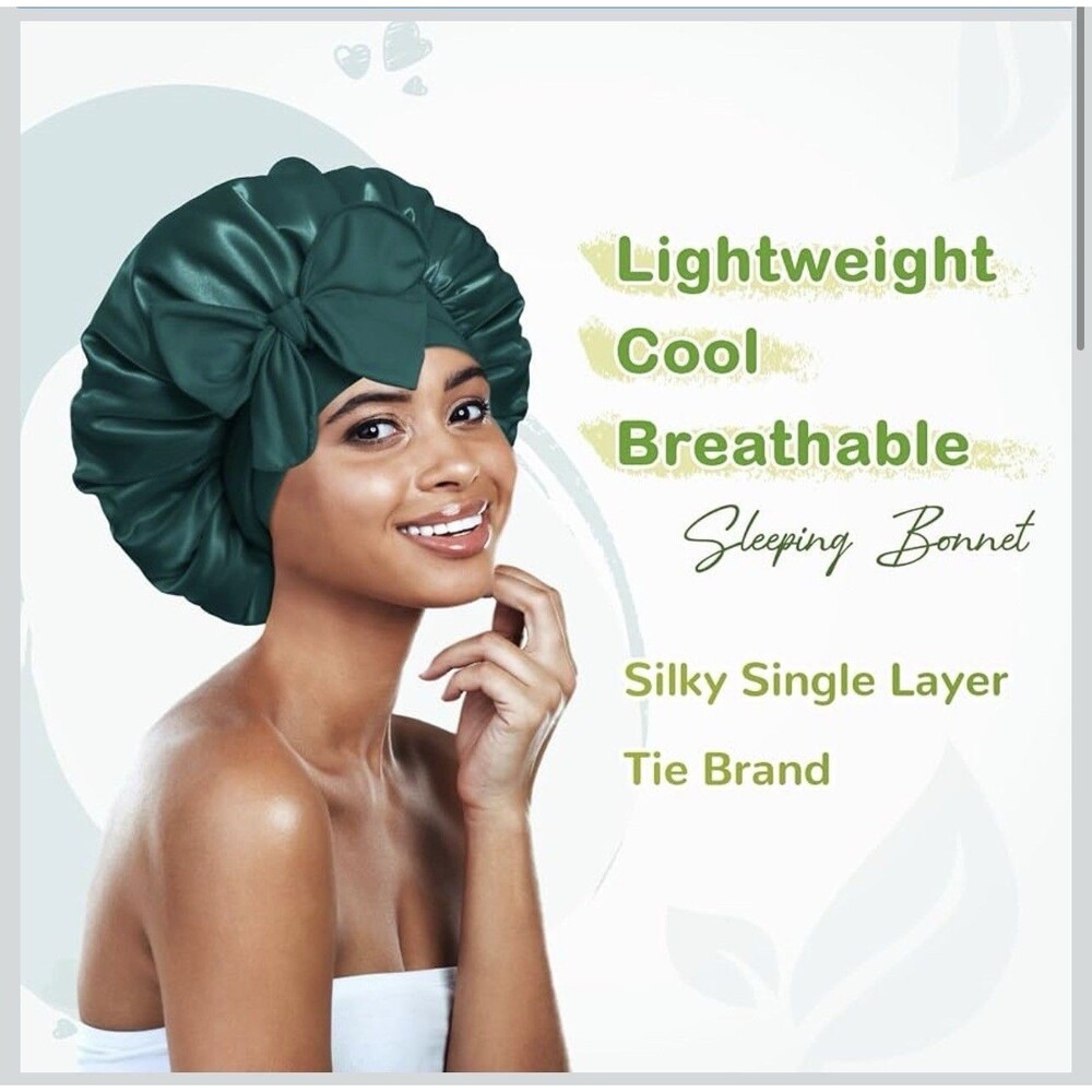 Bonnet Queen Women's Silk Satin Bonnet for Sleep